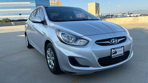 Ironman Silver Metallic 2013 Hyundai Accent SE