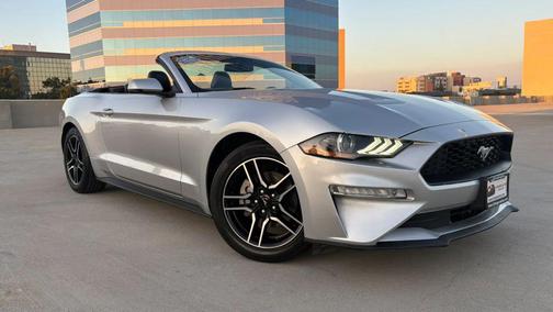 Ingot Silver Metallic 2019 Ford Mustang EcoBoost Premium