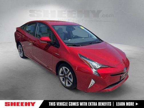Hypersonic Red 2017 Toyota Prius Four Touring