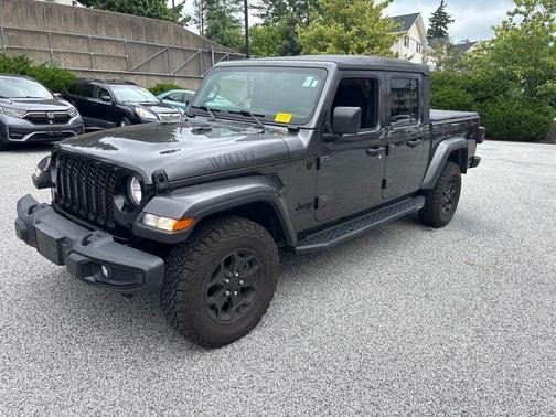 Granite Crystal Metallic Clearcoat 2021 Jeep Gladiator Willys 4x4