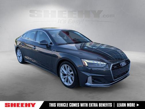 Gray Metallic 2021 Audi A5 Sportback Premium Plus
