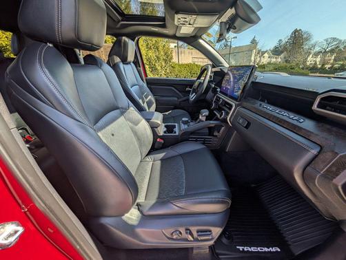 Supersonic Red 2025 Toyota Tacoma Hybrid Limited