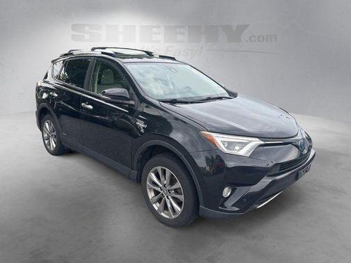 Black Sand Pearl 2016 Toyota RAV4 Hybrid Limited