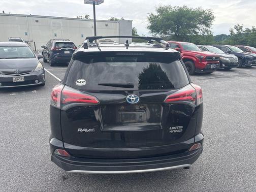 Black Sand Pearl 2016 Toyota RAV4 Hybrid Limited