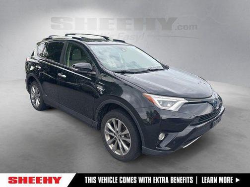 Black Sand Pearl 2016 Toyota RAV4 Hybrid Limited