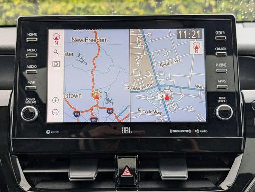 Midnight Black Metallic 2021 Toyota Camry XSE