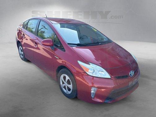 Barcelona Red Metallic 2013 Toyota Prius Three