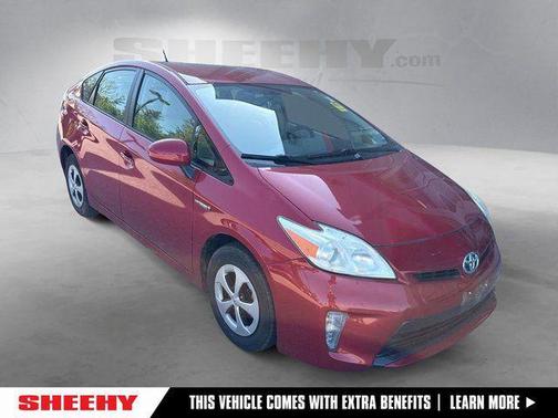 Barcelona Red Metallic 2013 Toyota Prius Three