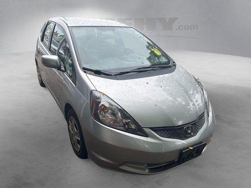 Alabaster Silver Metallic 2013 Honda Fit Base