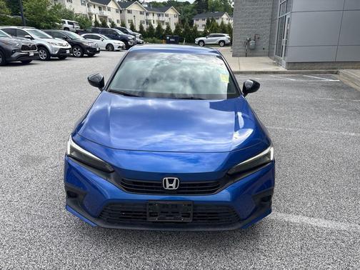 Aegean Blue Metallic 2022 Honda Civic Sport