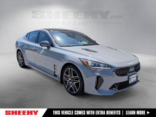 Ceramic Silver 2022 Kia Stinger GT2