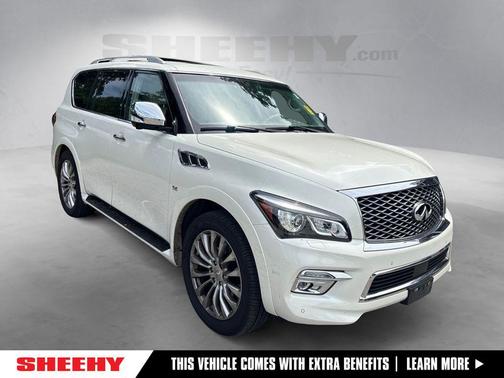Majestic White 2015 INFINITI QX80 Base