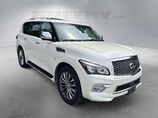 Majestic White 2015 INFINITI QX80 Base