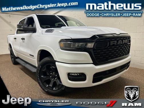 Bright White Clearcoat 2026 RAM 1500 Big Horn/Lone Star