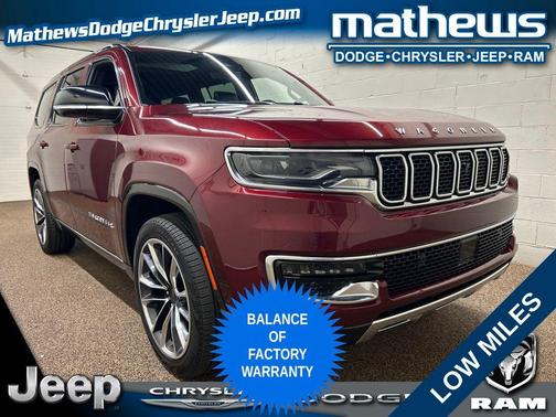 Velvet Red Pearlcoat 2025 Jeep Wagoneer Series III