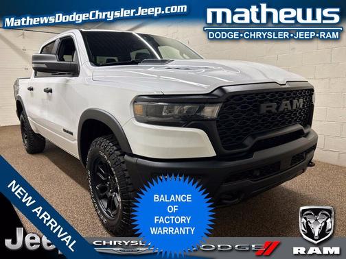 Bright White Clearcoat 2026 RAM 1500 Rebel