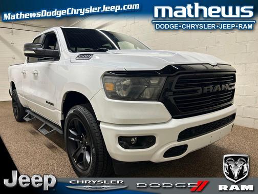 Bright White Clearcoat 2021 RAM 1500 Big Horn