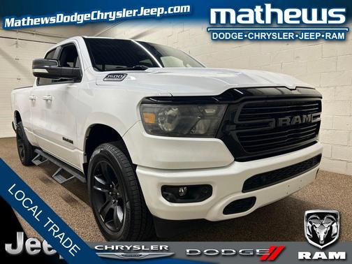 Bright White Clearcoat 2021 RAM 1500 Big Horn