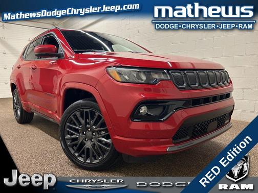 Redline Pearlcoat 2022 Jeep Compass Limited