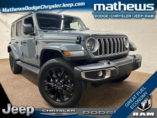 Anvil Clearcoat 2025 Jeep Wrangler 4xe Sahara