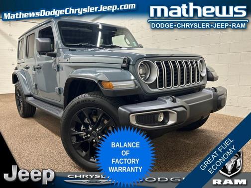 Anvil Clearcoat 2025 Jeep Wrangler 4xe Sahara