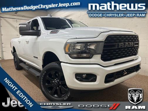 Bright White Clearcoat 2024 RAM 2500 Big Horn