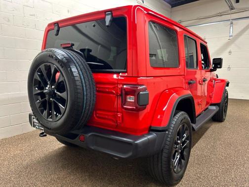 Firecracker Red Clearcoat 2025 Jeep Wrangler 4xe Sahara