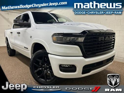 Bright White Clearcoat 2026 RAM 1500 Laramie