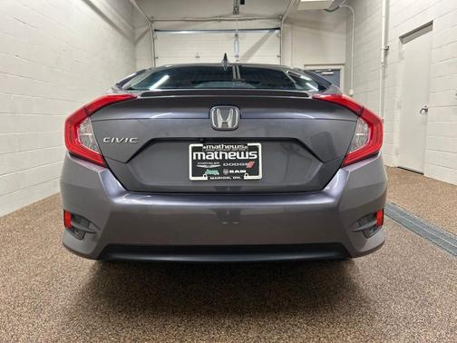 Modern Steel Metallic 2016 Honda Civic EX-T