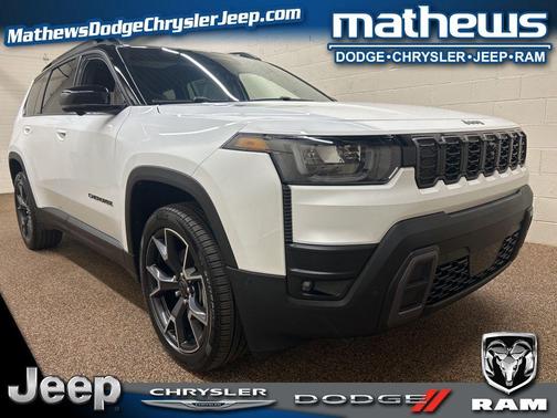 Bright White Clearcoat 2026 Jeep Cherokee Overland
