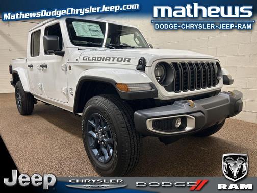 Bright White Clearcoat 2026 Jeep Gladiator 85th Anniversary Edition