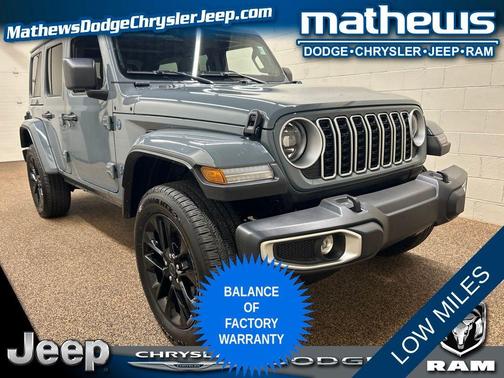 Anvil Clearcoat 2025 Jeep Wrangler 4xe Sahara