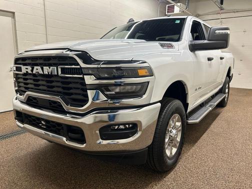 Bright White Clearcoat 2025 RAM 2500 Big Horn