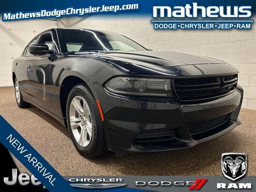 Pitch Black Clearcoat 2023 Dodge Charger SXT