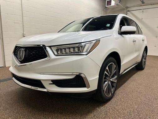 White 2020 Acura MDX 3.5L w/Technology Package