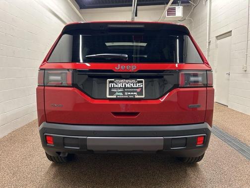 Red 2026 Jeep Cherokee Overland