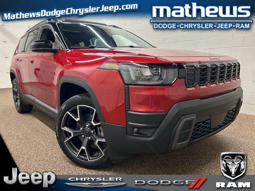 Red 2026 Jeep Cherokee Overland