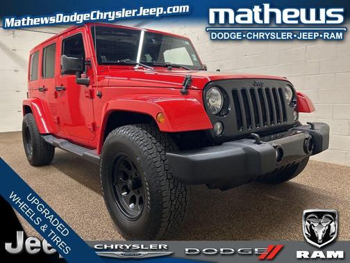 Firecracker Red 2014 Jeep Wrangler Unlimited Altitude