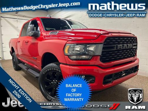Flame Red Clearcoat 2024 RAM 2500 Big Horn