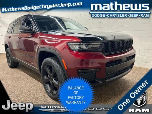 Velvet Red Pearlcoat 2023 Jeep Grand Cherokee L Limited
