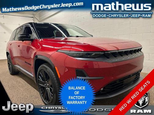 Red 2024 Jeep Wagoneer S Launch Edition