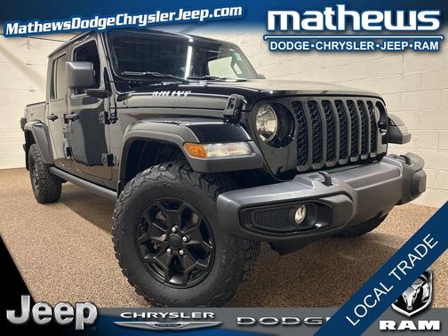 Black Clearcoat 2021 Jeep Gladiator Sport