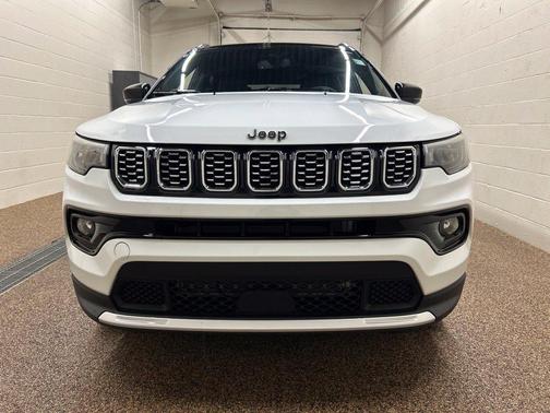 Bright White Clearcoat 2025 Jeep Compass Limited