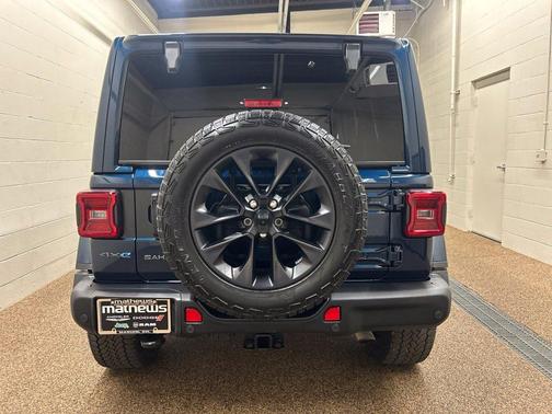 Fathom Blue Pearlcoat 2025 Jeep Wrangler 4xe Sahara