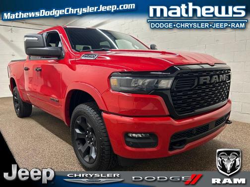 Flame Red Clearcoat 2025 RAM 1500 Big Horn/Lone Star