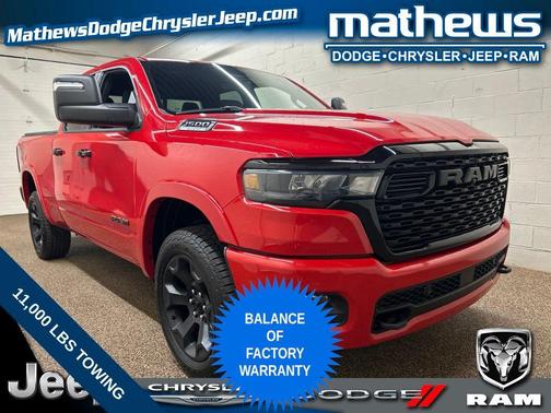 Flame Red Clearcoat 2025 RAM 1500 Big Horn/Lone Star