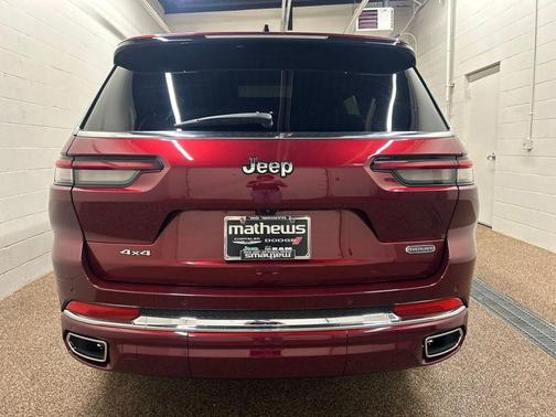 Velvet Red Pearlcoat 2023 Jeep Grand Cherokee L Overland