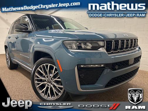 Steel Blue 2026 Jeep Grand Cherokee Summit SUV