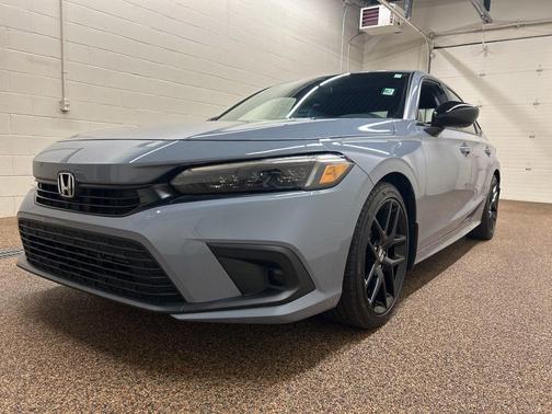 Morning Mist Metallic 2023 Honda Civic Sport