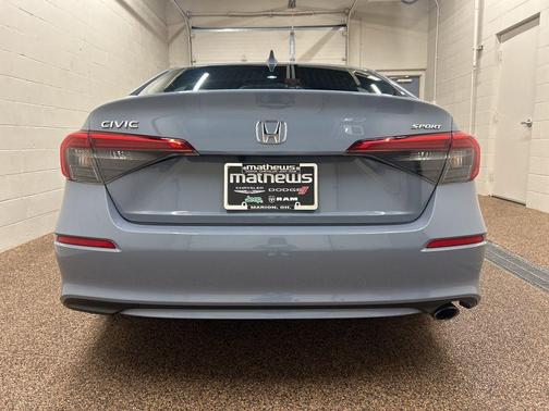 Morning Mist Metallic 2023 Honda Civic Sport